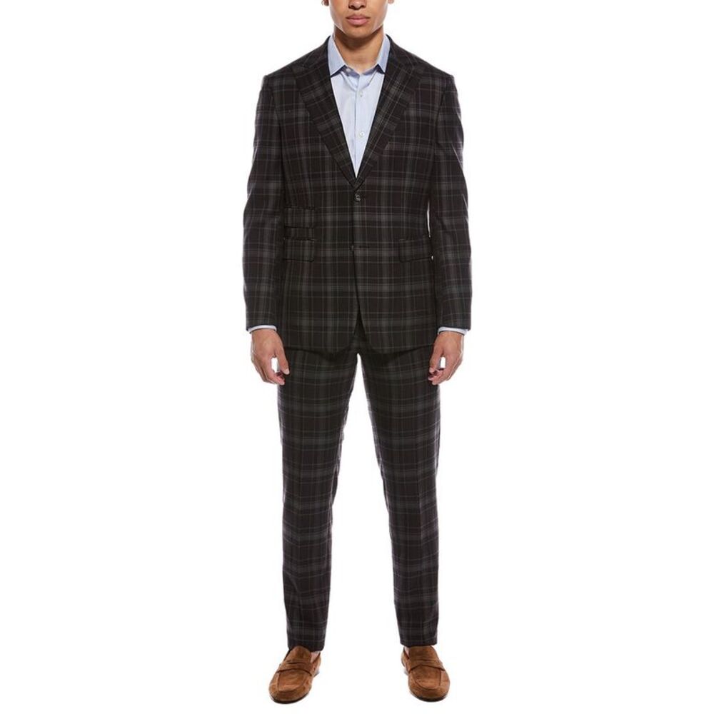 English Laundry Mens  2Pc Suit, Black